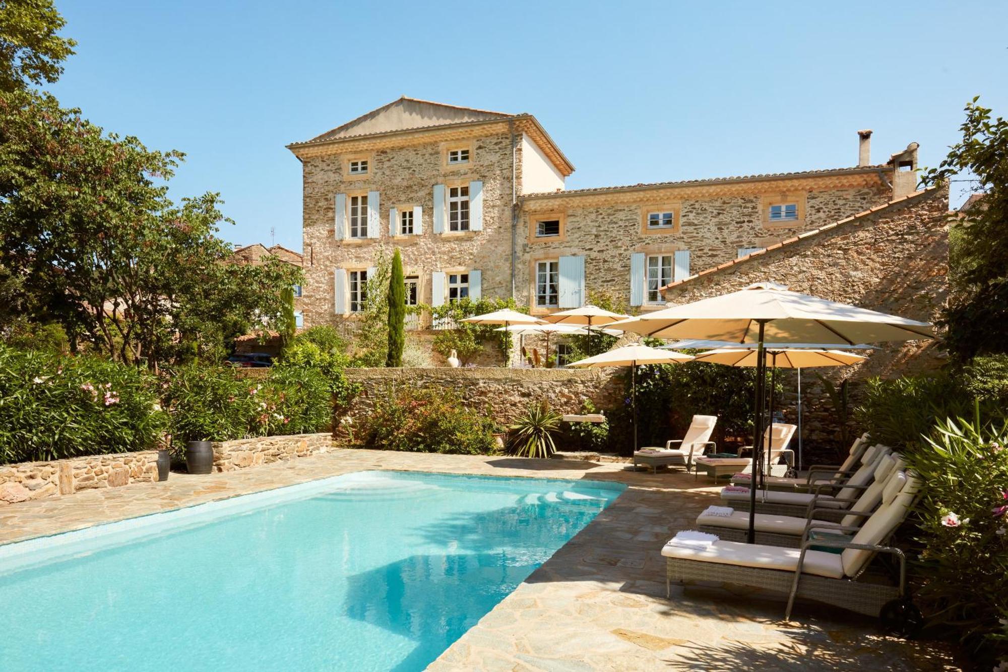 La Galante Hotel Faugères Exterior foto